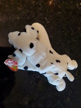 Ty Beanie Baby #4100 Sparky Dalmatian Dog Gold Heart Tag Vintage Dotty Tag Error - £53.98 GBP