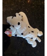 Ty Beanie Baby #4100 Sparky Dalmatian Dog Gold Heart Tag Vintage Dotty T... - £52.53 GBP