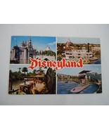 Disneyland Multiview Postcard - Castle, Mark Twain, Jungle Cruise &amp; Subm... - $8.40 CAD