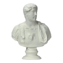 Hadrian Roman Emperor Bust Head Statue Sculpture Museum Copy - £38.82 GBP
