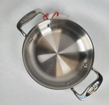All-Clad Stainless Steel 6&quot; Mini Gratin Pan Dips Cobblers Riveted Loop Handles - £25.93 GBP