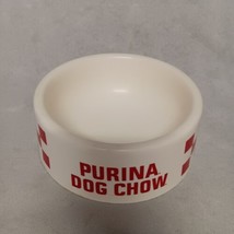 Purina Dog Chow Bowl 10&quot; x 3.5&quot; Vintage Ralston Purina Design - £21.19 GBP
