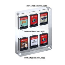 Nintendo Switch Game Card Display Case Cartridge Slots Holder Protective - $9.95