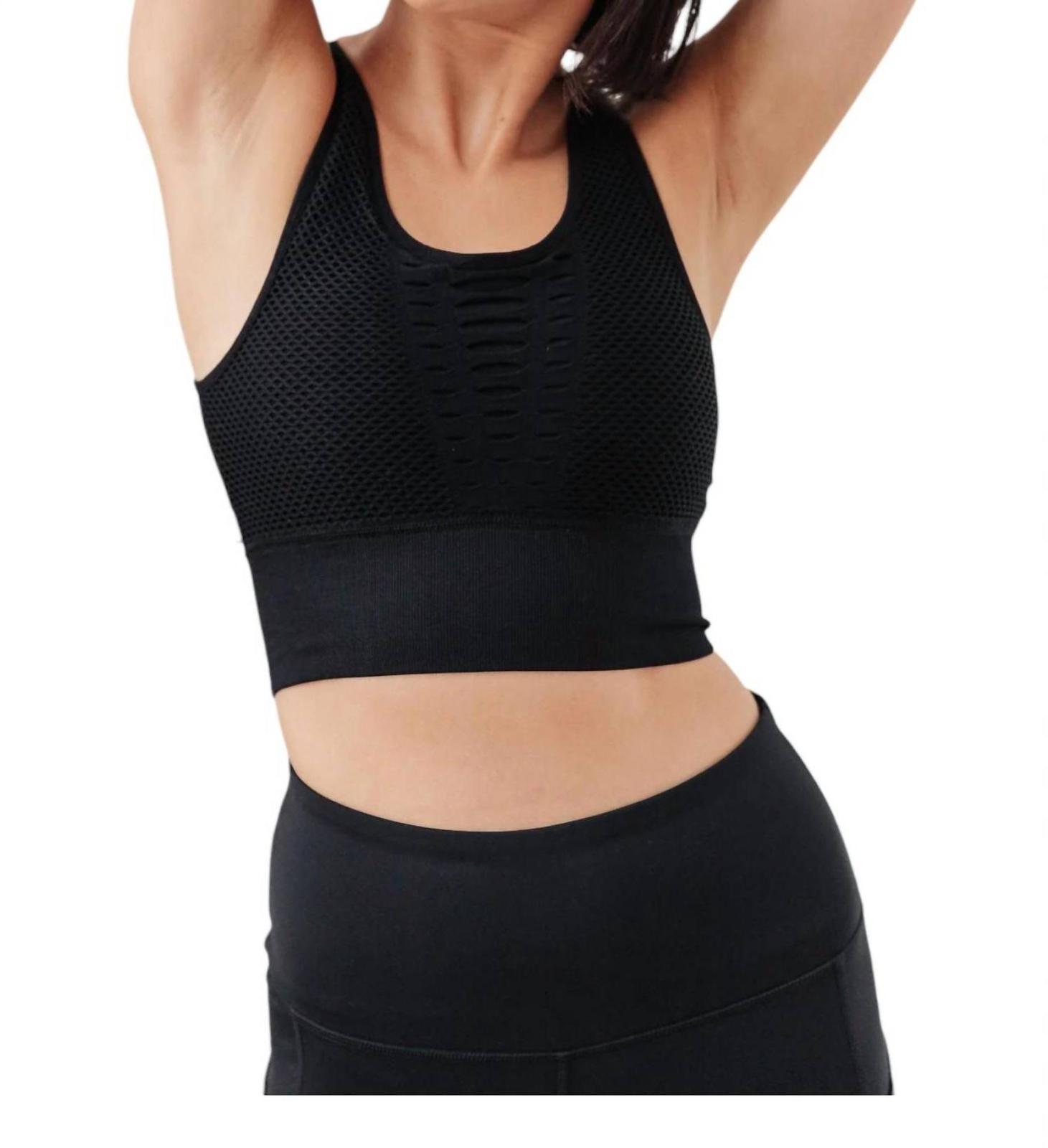 Mono B Keep Up Sports Bra Black - $30.00