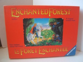 Enchanted Forest Board Game Missing Two Trees Ravensburger 1995 - $15.36