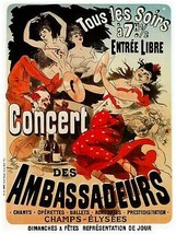 3975.The Ambassador Concert Vintage Poster.Music Home Art interior Decorative. - £12.70 GBP+