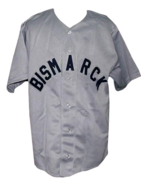 Bismarck churchills retro baseball jersey 1935 button down grey   1