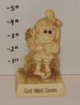 Vintage 1979 &quot;Get Well Soon&quot; Russ Wallace Berrie Statue Sympathy Gift - $460.20 MXN