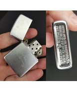 vintage Zippo lighter 1950-1957 Pat. Pend. 2517191 16 hole - $1,861.93 MXN