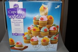 Wilton Cupcakes n more Dessert Cupcake Muffin Stand Holds 23 Cupcakes. - $24.74