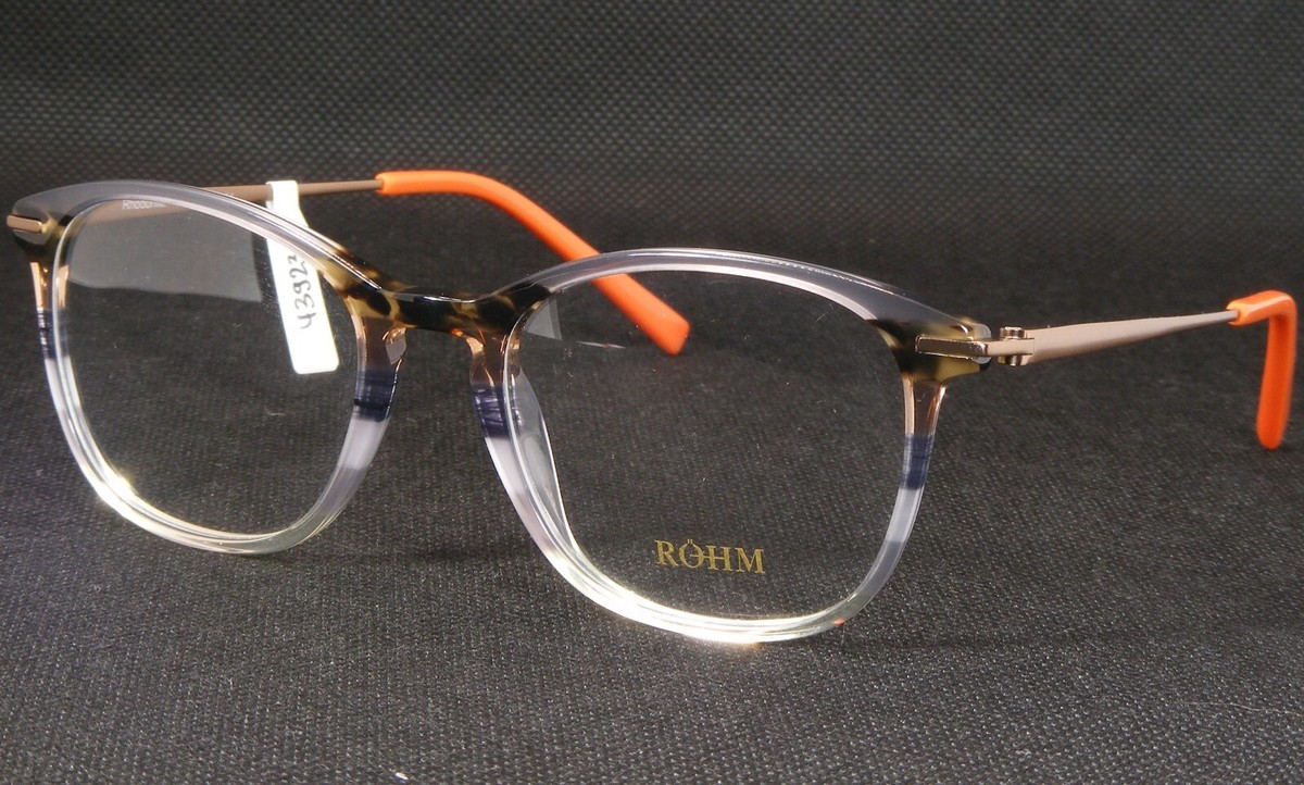Lunettes Multicolores Röhm Rhodonite Uniques Rares ROHM 49-18-140 Allemagne - $95.99