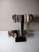 Lot Of Over 40 Bracelets And Bangles Multicolor, Stretch, Solid Bangle, ... - £27.94 GBP