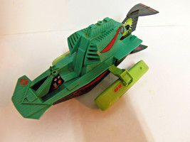 Vintage 1986 Hasbro GI Joe Cobra Dreadnok Swampfire Vehicle Helicopter Watercraf - £25.47 GBP