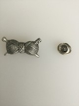 Ball Of Wool Knitting Pewter Lapel Pin Badge Handmade In UK - £5.87 GBP