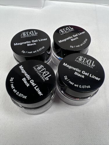 (4) Ardell Magnetic Gel Liner Pot ONLY Travel New 2g .07oz - $9.99