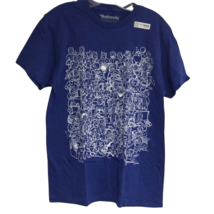 Fallout Vault Boy Drawing Graphic T-Shirt Size M - £19.33 GBP