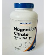 Nutricost Magnesium Citrate 420mg, 60 Servings, 240 Veggie Caps - Exp 11... - £14.91 GBP