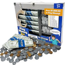 Dr. STEM Toys Play Money for Kids: Durable Boxed Set Provides 400 Pieces of - £27.64 GBP