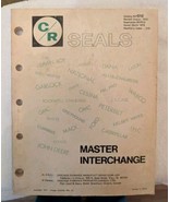 1972 C/R Seals Master Interchange Catalog - €10,89 EUR