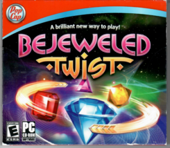 BEJEWELED TWIST Puzzle Game (PC CD-ROM) Pop Cap - £7.73 GBP