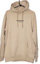 Young and Reckless Hoodie Mens Medium Beige Los Angeles Sweatshirt - $46.10 CAD