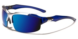 Arctic Blue SEMI-RIMLESS Sunglasses - £7.18 GBP