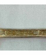 Wm Rodgers &amp; Son Victorian Rose Pattern Demitasse Spoon Silver Platted - $8.12 CAD
