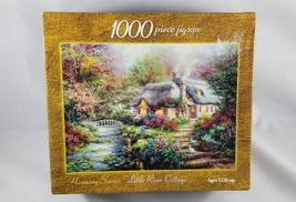 Little River Cottage 1000 Piece Jigsaw Puzzle Harmony Series Nicky Boehm... - $12.18