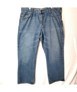 Old Navy Mens Jeans Size 42 30 Straight Leg Medium Wash Blue Denim Jeans - £13.05 GBP