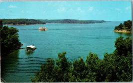 View of Lake of the Ozarks Near Bagnell Dam Missouri Postcard Posted 1971 - £4.03 GBP
