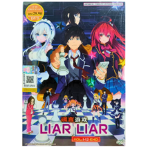 DVD Anime Liar Liar Vol. 1-12 End Complete TV Series English Dubbed - £15.35 GBP