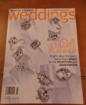 Martha Stewart Weddings You&#39;re Engaged; Planner; Rings; Reception Winter 2011 NF - £12.89 GBP