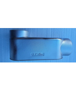 MALLEABLE IRON CONDUIT BODY 4 INCH HUBS with cover and gasket, NIB - $123.75