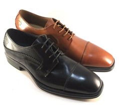 La Milano A1711 Leather Lace Up Men&#39;s Shoes Choose Sz/Color - $37.80
