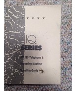 Hq Series Am 480 Telephone And Answering Machine Guide - $32.18 CAD