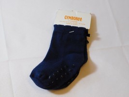 Gymboree Baby Size 6-12 Months Girl&#39;s Grip Socks Booties 14GY Fall1 Navy NWT -- - £10.25 GBP