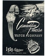 1959 Canadian Precise Watch Company Catalogue Toronto Ontario Canada - £31.11 GBP
