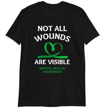 Mental Health Awareness T-Shirt, Not All Wounds are Visible Shirt Dark H... - £14.67 GBP+