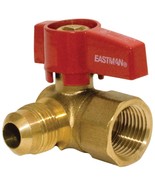 60034 1/2 OD Flare x 1/2 FIP Brass Gas Ball Valve - £21.68 GBP