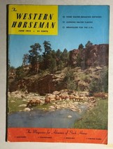 Western Horseman Magazine June 1955 - £10.10 GBP
