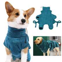 Super Absorbent Dog Bathrobe for Small Medium Large Dogs - £20.39 GBP