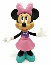 Disney Minnie Mouse 10&quot; Plastic Mattel Girls Toy 2017 Figure - £8.65 GBP