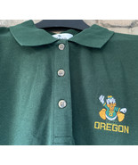 Vintage Disney Oregon Ducks Shirt WOMENS LARGE Polo Embroidered Logo Golf - £55.75 GBP