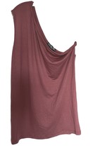 Kim &amp; Cami One Shoulder Viscose Tank Top - Rose Pink Women&#39;s Size S - £13.12 GBP