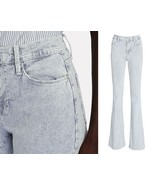 $260 FRAME Womens Le High Solar Striped Faded Jeans Flare Jeans 29 - £77.87 GBP