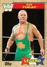 2017 Topps Heritage WWE Wrestling #77 Fit Finlay - £1.25 GBP