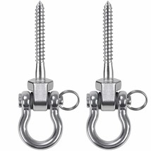 Stainless Steel Screw Brackets For Indoor And Outdoor Swings, Chairs, Ha... - £25.22 GBP
