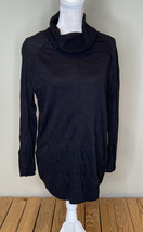caslon NWOT women’s pullover turtleneck sweater Size S Black O7 - £12.78 GBP