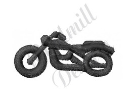 Motorcycle - Machine Embroidery Design - £2.75 GBP