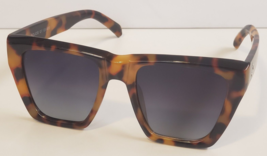 Sojos Leopard / Tortoise Oversized Square Unisex UV400 Sunglasses (SJ2179 C2 Mz) - £21.26 GBP